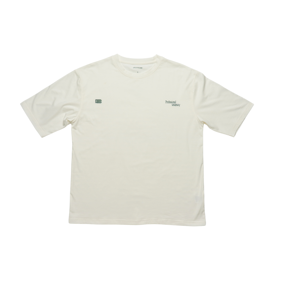 Reverse logo woman training tee