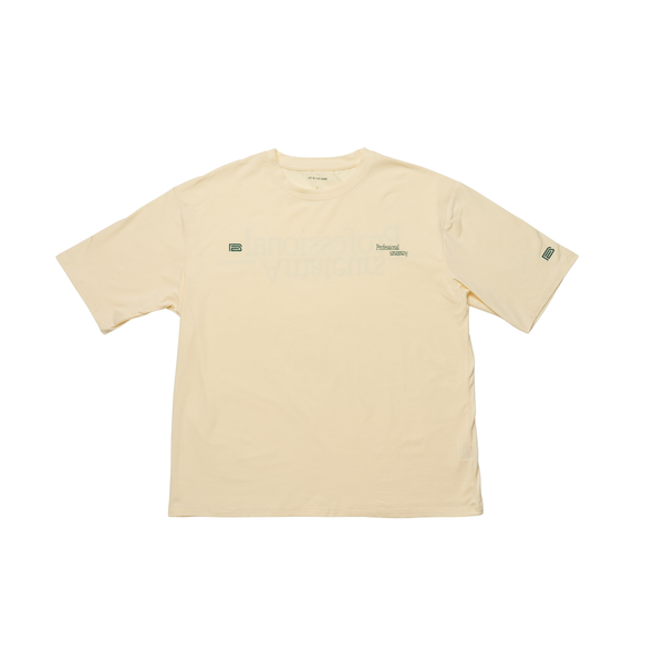 Reverse logo training tee