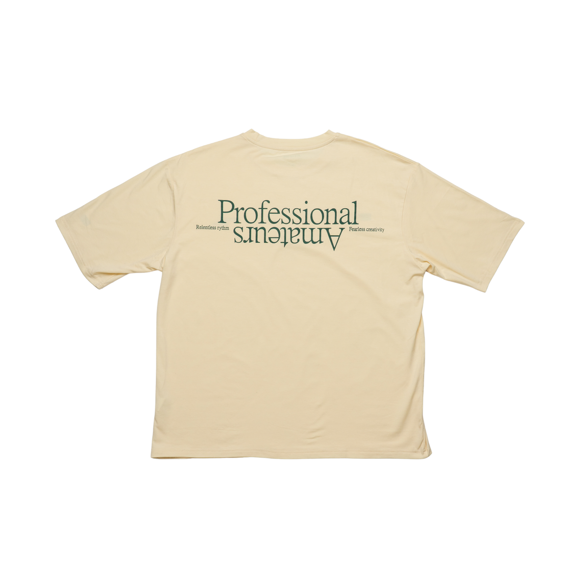 Reverse logo training tee