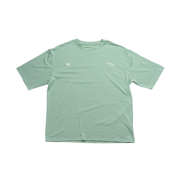 Reverse logo training tee