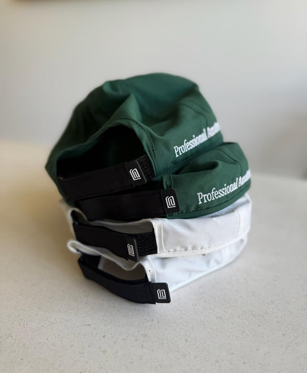 Rubber logo tour cap