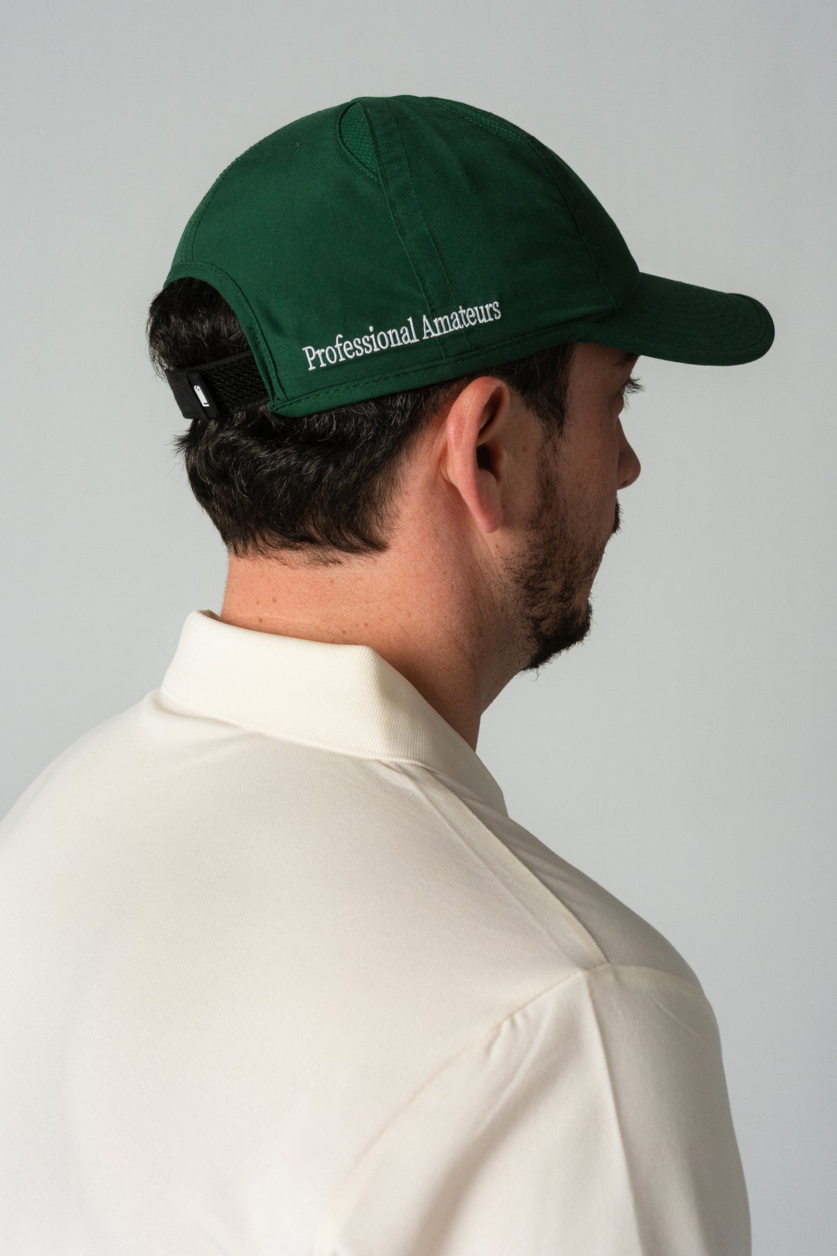 Embroidered logo ProAm cap