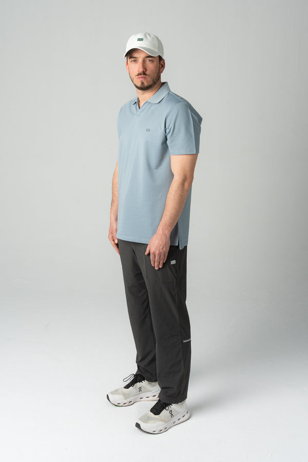 Tour polo light grey