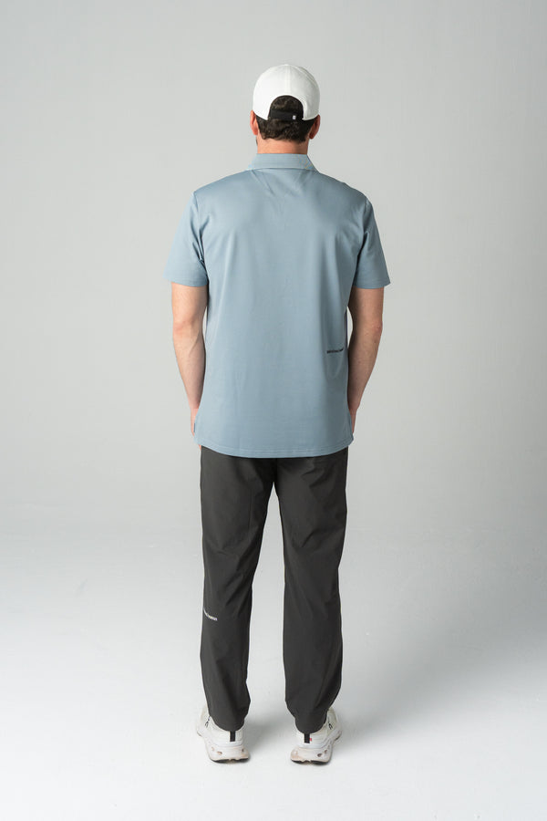 Tour polo light grey