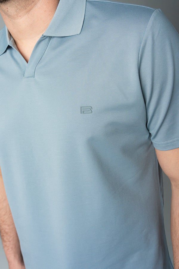 Tour polo light grey