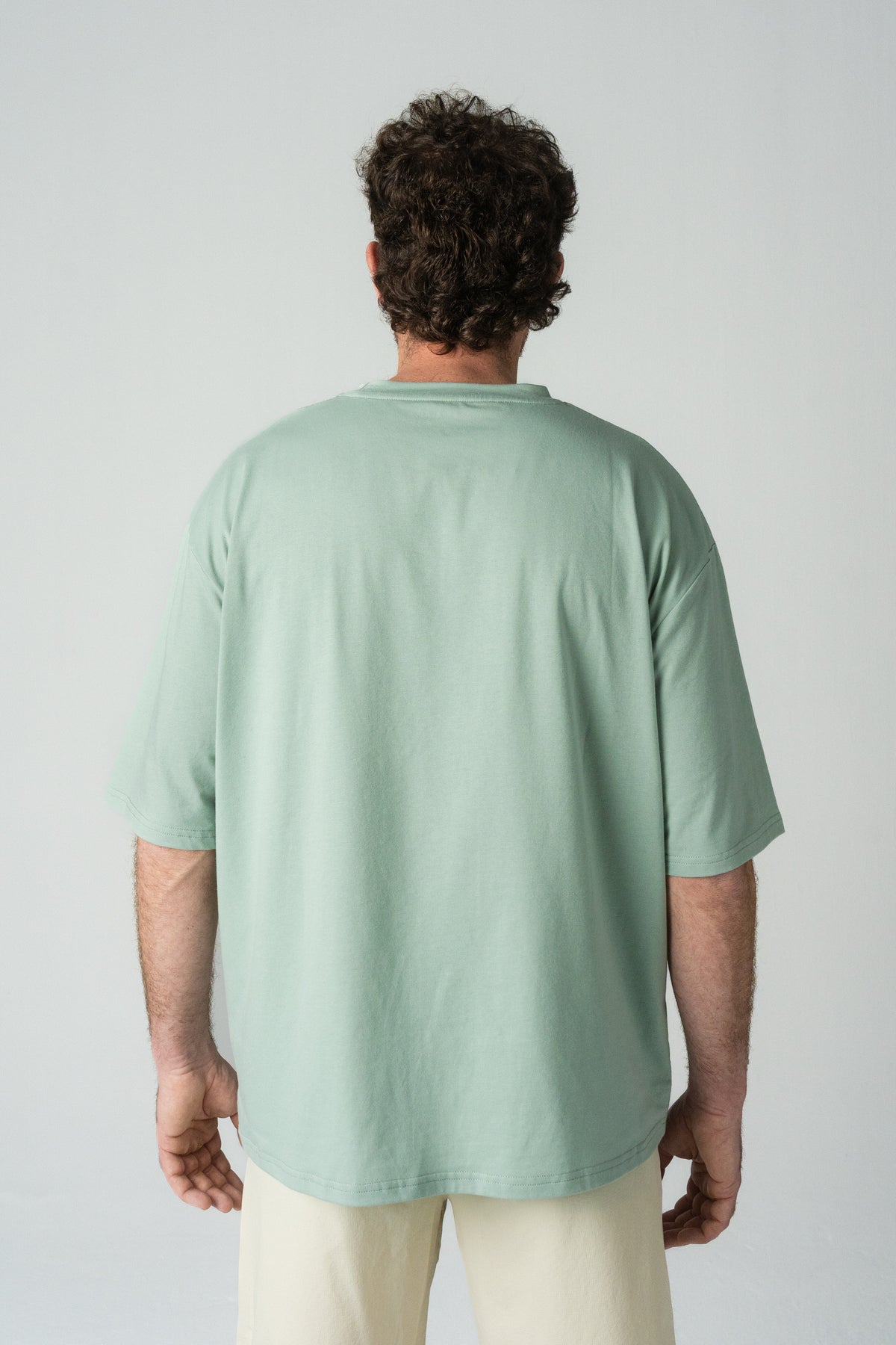 Reverse logo training tee