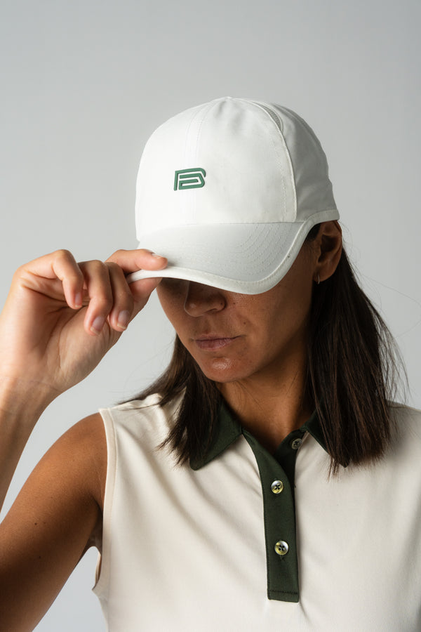 Rubber logo tour cap