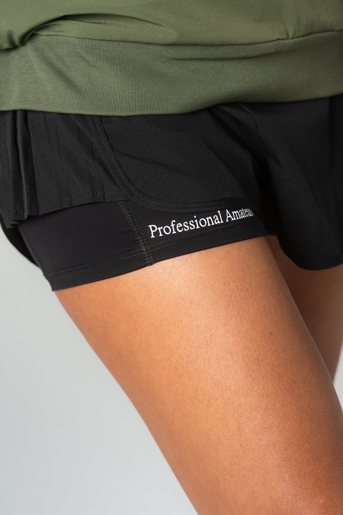 Pleaded shorts