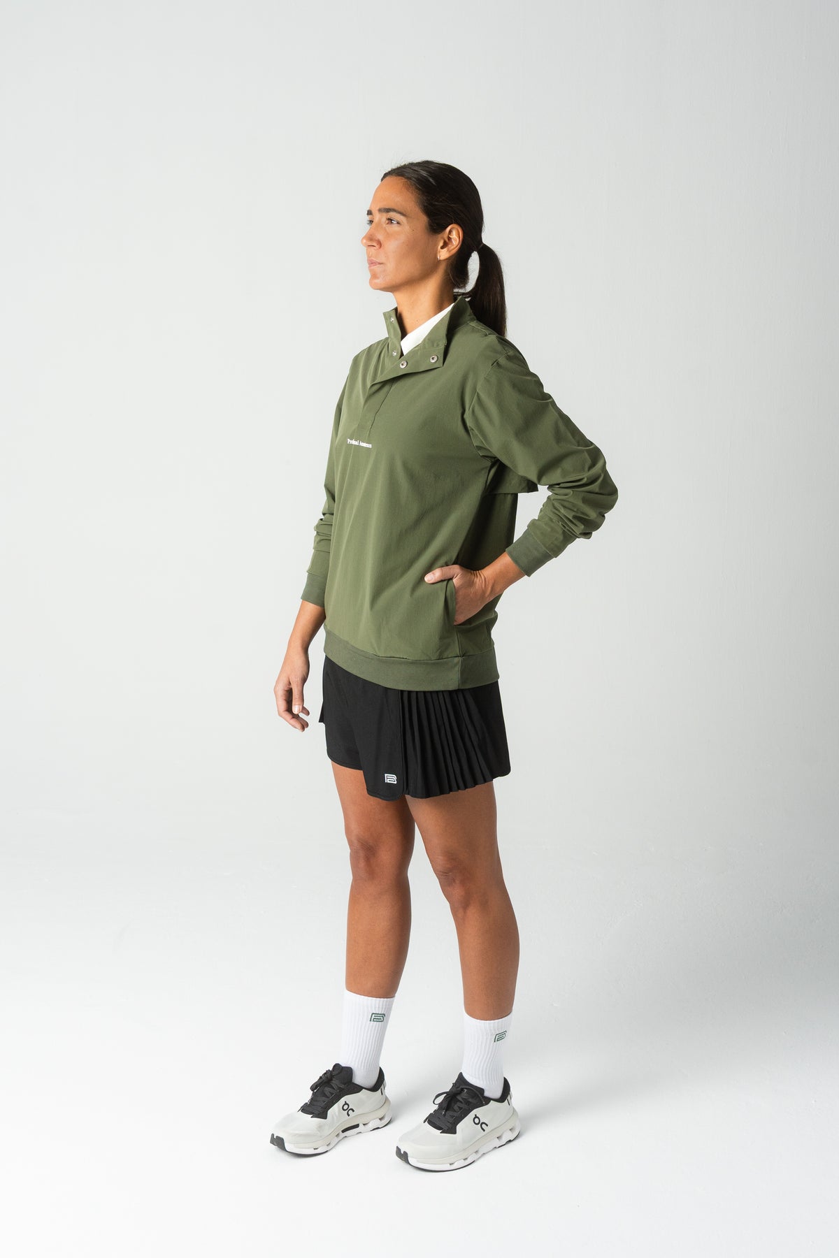 Pleaded shorts